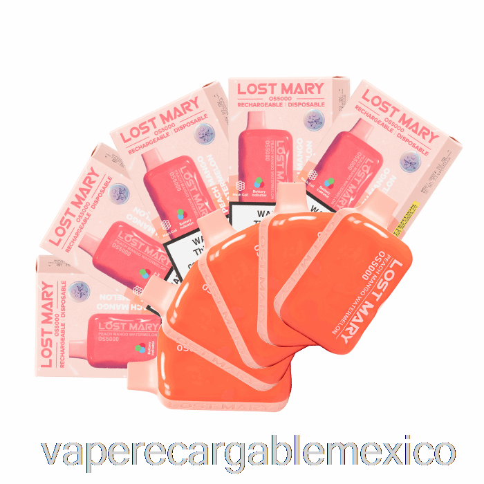 Vape Recargable [paquete De 10] Lost Mary Os5000 Desechable